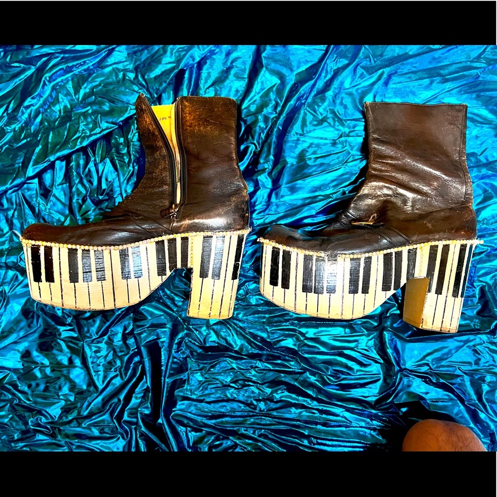 Platform shoes bundle. Three different design platform shoes.